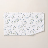 水モダン素朴色スタイルボタ葉ニック バスタオルセット (ハンドタオル)