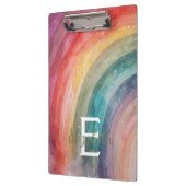 水モダン色のレパーソナライズされたインボー クリップボード (左)