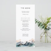 水モダン色の山の横結婚景 メニュー (スタンド正面)