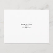 水モダン色の新しい隣接はがき ポストカード (裏面)