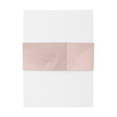 水モダン色の結婚バラ金ゴールドID816 招待状ベリーバンド (裏面例)