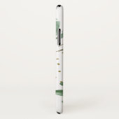 水モダン色の緑と金ゴールド Case-Mate iPhoneケース (裏面/右)