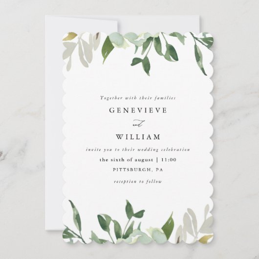 水モダン色の緑結婚色 (正面)