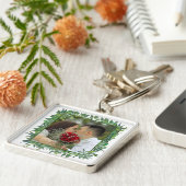 水モダン色の緑結婚色 キーホルダー (側面)