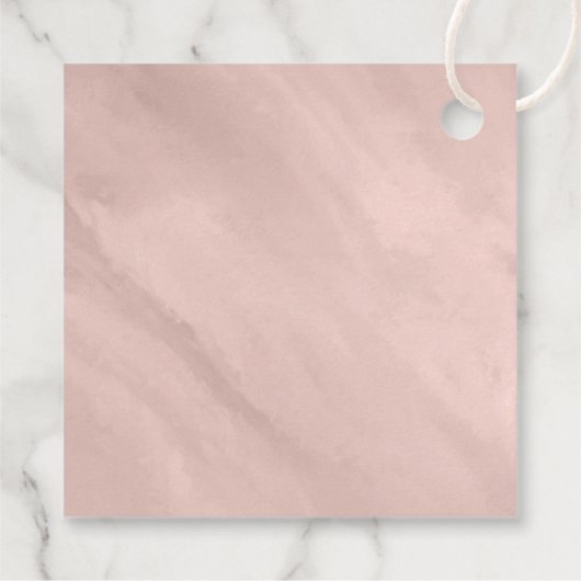 水モダン色の追加メッセージバラ金ゴールドID816 フェイバータグ (裏面)