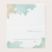 水モダン色の飛び結婚散 (外部フラット)