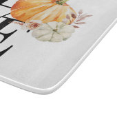 水モダン色オレンジカボチャ カッティングボード (角)