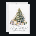 水モダン色クリスマスツリー非写真 シーズンカード<br><div class="desc">祝水色のクリスマスモダンツリー非フォトホリデーカードでシーズン！美しい水の色の絵を描クリスマスツリーを備え、このカードはエレガンス芸術的とフェスティバルの魅力を融合させる。柔らかいモダンデザインは温かく歓迎感じし、愛する人々に心から祝いの挨拶を送るのに最適だ。家族の名前と特別なメッセージでパーソナライズしユニークて、休日の本質を捉えたカードを作成する。touchのとシンプル一緒に写真の無いオプションを鑑賞する人に理想的な芸術的こしゃれているのカードは、喜びとフェスティバル応援を広げる！</div>