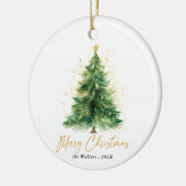 水モダン色クリスマスツリー非写真 セラミックオーナメント (左)
