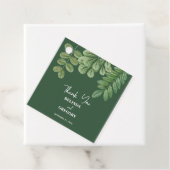 水モダン色グリーナリーエメラルドグリーン結婚ズ フェイバータグ (インサイチュ)