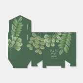 水モダン色グリーナリーエメラルドグリーン結婚ズ フェイバーボックス (折り畳みなし)