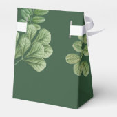 水モダン色グリーナリーエメラルドグリーン結婚ズ フェイバーボックス (裏面サイド)