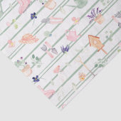 水モダン色ストライプ庭包み紙 薄葉紙 (詳細)