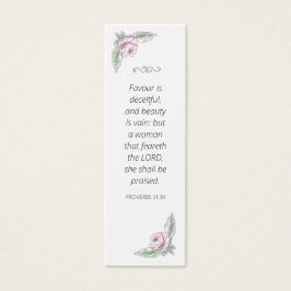 水モダン色スピリチュアルバイブルのブックマーク