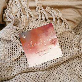 水モダン色テラコッタデザートボホ結婚ズ フェイバータグ