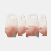 水モダン色テラコッタデザートボホ結婚ズ フェイバーボックス (折り畳みなし)