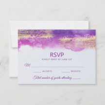 水モダン色パープルメイヴバイオレット金ゴールド結婚ズ