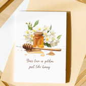 水モダン色フローラエレガントハッピーマザーズ カード