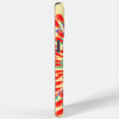 水モダン色フローラルパターンiPhone Case-Mate iPhoneケース (裏面 / 右)