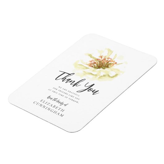 水モダン色フローラ植物記念感謝してい マグネット (左側)