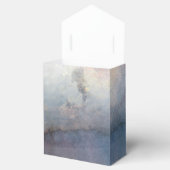 水モダン色ブルー&バラ金ゴールドピンクの好意 フェイバーボックス (オープン)