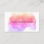 水モダン色ブロ ロイヤリティカード (正面)