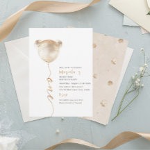 水モダン色ベアワン誕生日