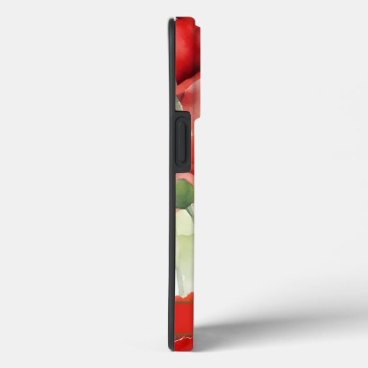 水モダン色ポピズモノグラム Case-Mate iPhoneケース (裏面 / 右)