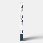 水モダン色ミニマリストハウスパターン名 Case-Mate iPhoneケース (裏面 / 左)