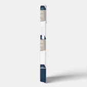 水モダン色ミニマリストハウスパターン名 Case-Mate iPhoneケース (裏面 / 右)