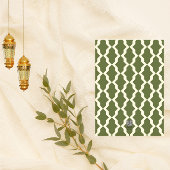 水モダン色ランタンイフターパーティの招待状 シーズンカード