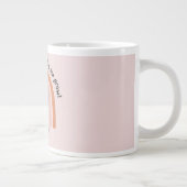 水モダン色レインボー先生サンキューマグ ジャンボコーヒーマグカップ (右)