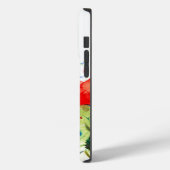 水モダン色レッドポピー&春の花 Case-Mate iPhoneケース (裏面 / 左)