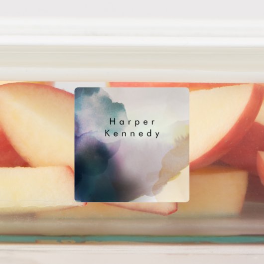 水モダン色名 ラベル (貼付)