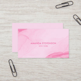 水モダン色抽象芸術II 名刺