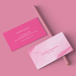 水モダン色抽象芸術II 名刺