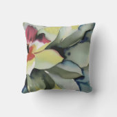 水モダン色植物学 クッション (裏面)