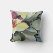 水モダン色植物学 クッション (正面)