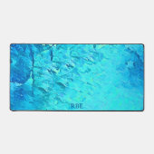 水モダン色熱帯海テーマデザイン デスクマット (正面)
