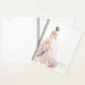 水モダン色結婚ブライダルシャワー プランナー手帳 (ディスプレー)