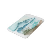 水モダン色自然冒険を始めよう バスマット (アングル)