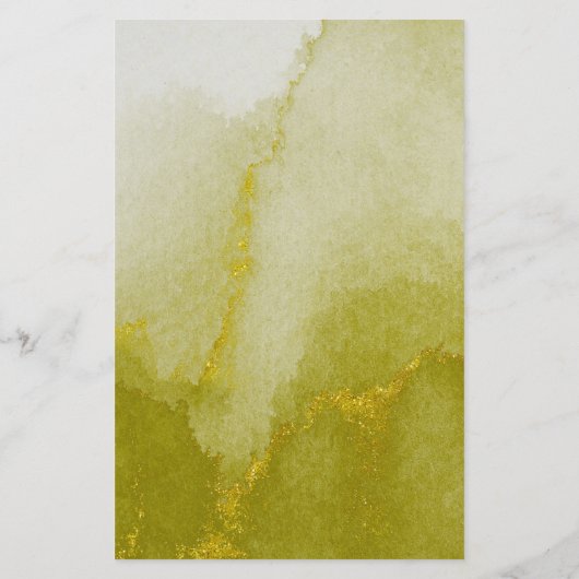 水モダン色金ゴールドサロン価格表チラシ チラシ (裏面)