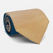 水モダン色金ゴールドブルービーチ ネクタイ (ロール)