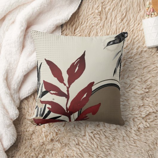 水モダン色 クッション (ブランケット)