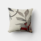 水モダン色 クッション (正面)