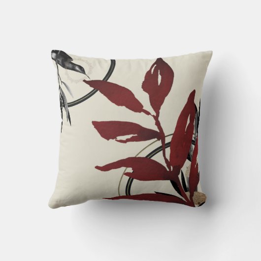 水モダン色 クッション (裏面)