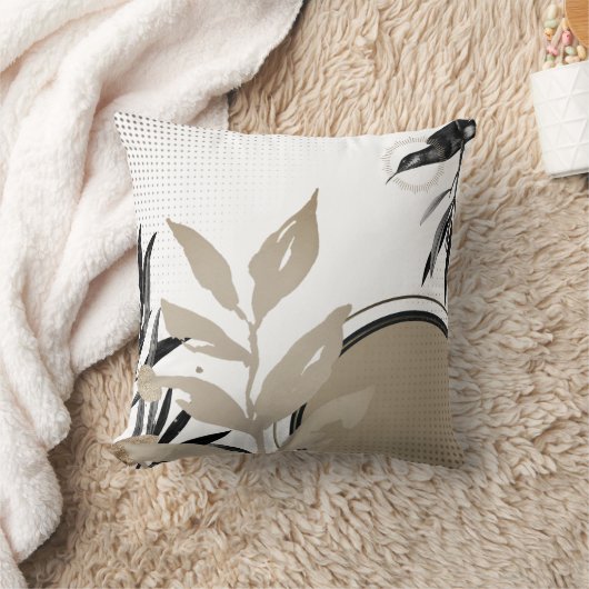 水モダン色 クッション (ブランケット)