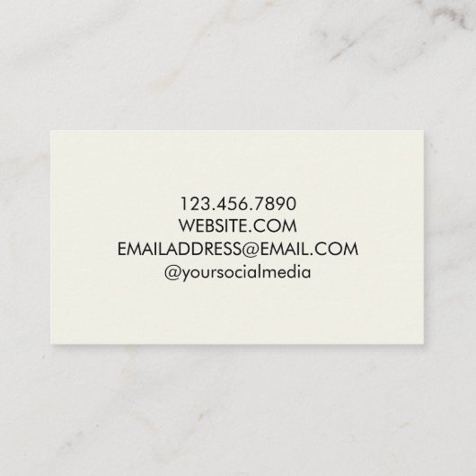 水モダン色 名刺 (裏面)