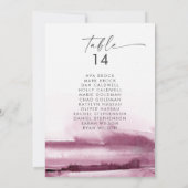 水モダン色 |赤座席表カード (裏面)