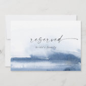 水モダン色 |青い予約済み記号 (正面)